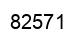 Número 82571 imagen negro