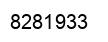 Número 8281933 imagen negro