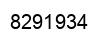 Número 8291934 imagen negro