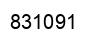 Número 831091 imagen negro
