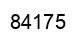Número 84175 imagen negro