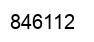 Number 846112 black image