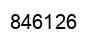 Number 846126 black image