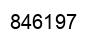 Número 846197 imagen negro