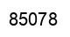 Number 85078 black image