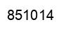 Número 851014 imagen negro