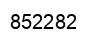 Número 852282 imagen negro