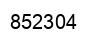 Número 852304 imagen negro