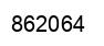 Number 862064 black image