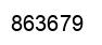 Número 863679 imagen negro