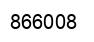 Number 866008 black image