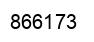Number 866173 black image