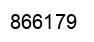 Number 866179 black image