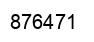 Number 876471 black image