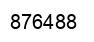 Number 876488 black image