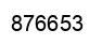 Número 876653 imagen negro