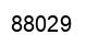 Number 88029 black image