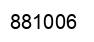 Number 881006 black image