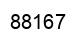 Número 88167 imagen negro
