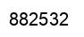 Number 882532 black image