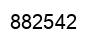 Number 882542 black image