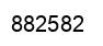 Number 882582 black image