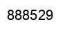 Number 888529 black image