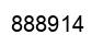 Number 888914 black image