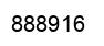 Number 888916 black image