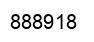 Number 888918 black image