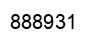 Number 888931 black image