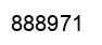Number 888971 black image