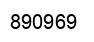 Número 890969 imagen negro