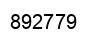 Número 892779 imagen negro