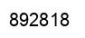 Number 892818 black image