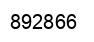 Number 892866 black image