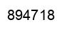 Número 894718 imagen negro