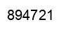 Número 894721 imagen negro