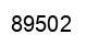 Número 89502 imagen negro