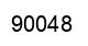 Número 90048 imagen negro