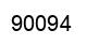 Number 90094 black image