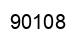 Number 90108 black image