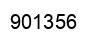 Number 901356 black image
