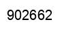 Number 902662 black image