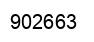 Number 902663 black image