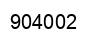 Número 904002 imagen negro