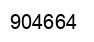Number 904664 black image