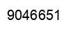Number 9046651 black image