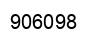 Number 906098 black image