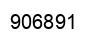 Number 906891 black image